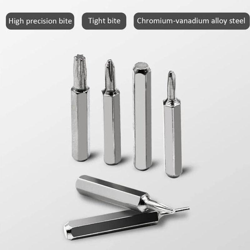 32 In 1 Multifunctional Screwdriver Set with 30 PCS Torx Phillips Magnetic Screw Driver Bits Mini Repair Tool for Phone Watch PC