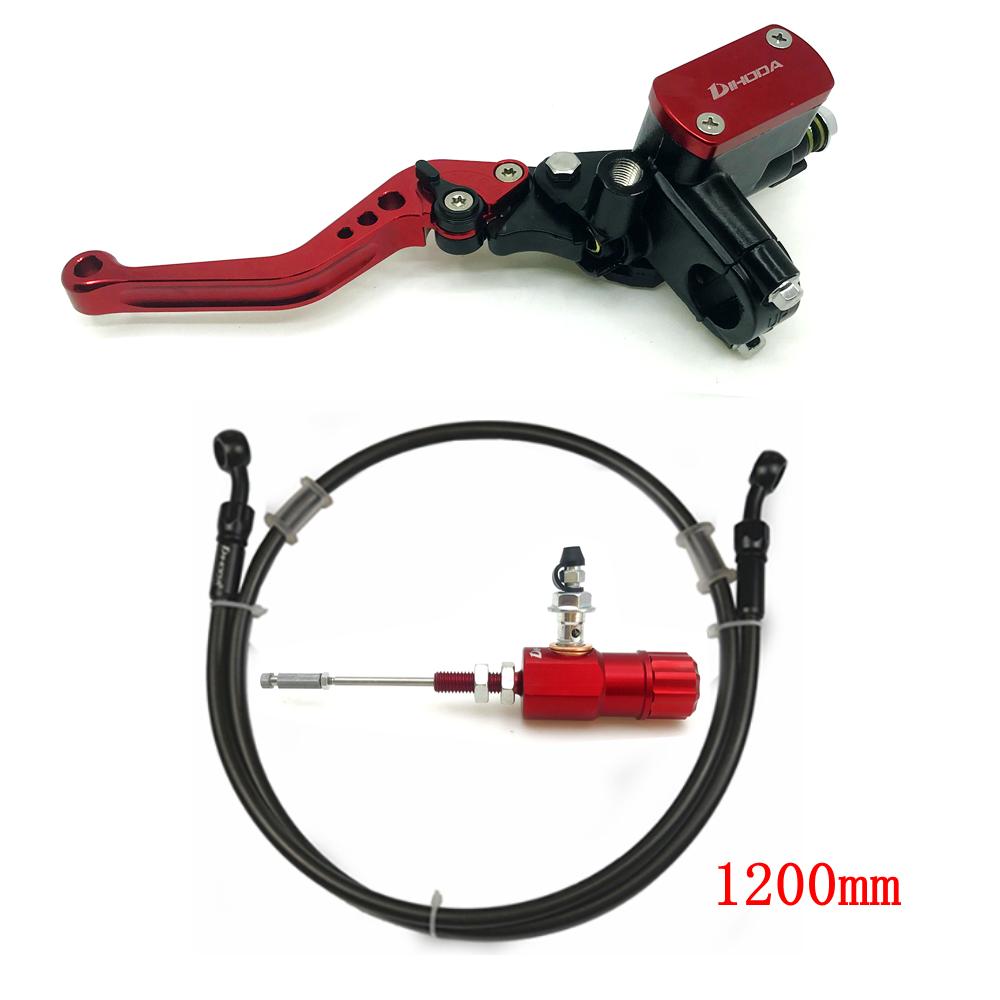 Universal Brake Master Cylinder 7/8" Brake Master Cylinder & Lever - Foto 8