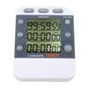 Elektronischer Timer 3 Kanäle Countdown-Erinnerung Digitaler Timer für Küche Kochen Schule Parken