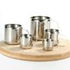 Stainless Steel Silvery Latte Art Milk Foam Jug Measuring Cup Coffee Cream Pitcher Coffeeware Cup