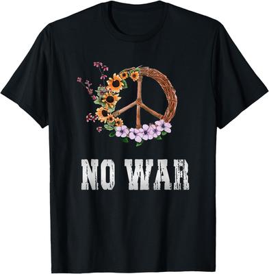 No War, Peace, Antiwar, No War T-Shirt