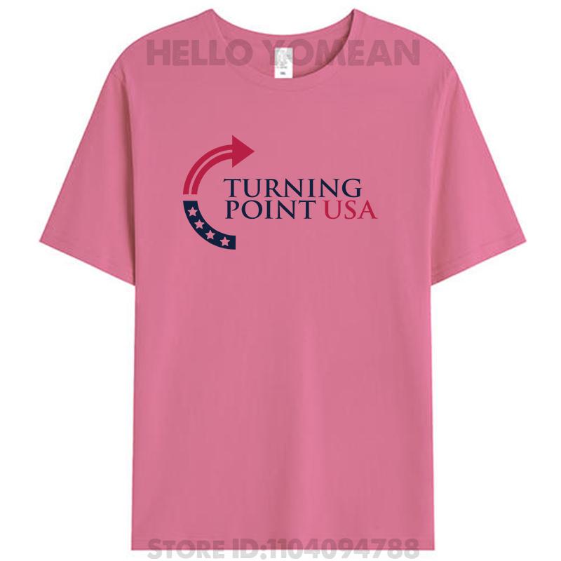 This Is The Turning Point USA TPUSA Freedom Charlie Women Men's 100% Cotton T-Shirt Casual Tees Shirts Tops