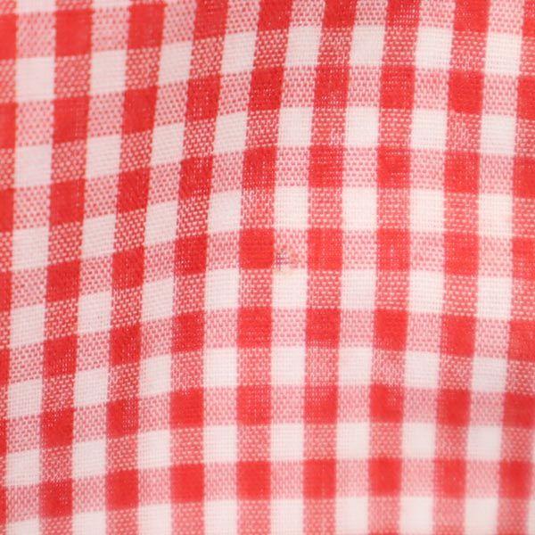 RockMount 70s Made in USA Vintage Gingham Check Pattern Long sleeve Western shirt Men's Used