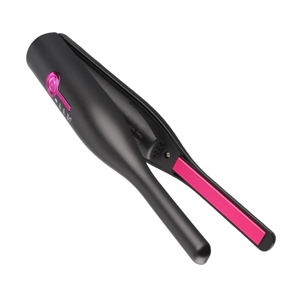 Pencil Flat Iron   Fast Heating Cordless Small Flat Iron Hair Straightener Curler for All Hair Types