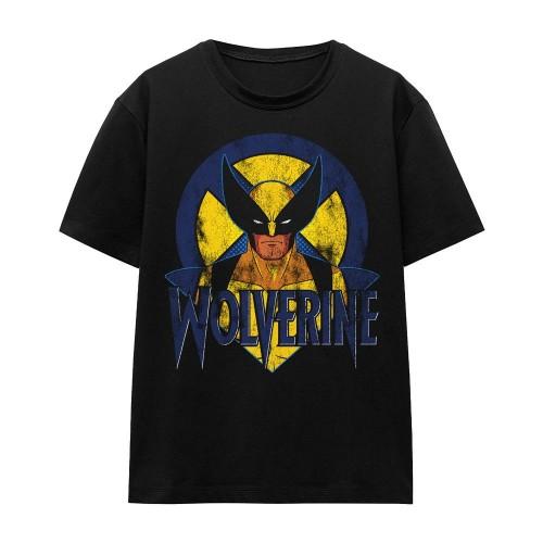 Marvel Unisex Adult X-Men Wolverine Retro T-Shirt