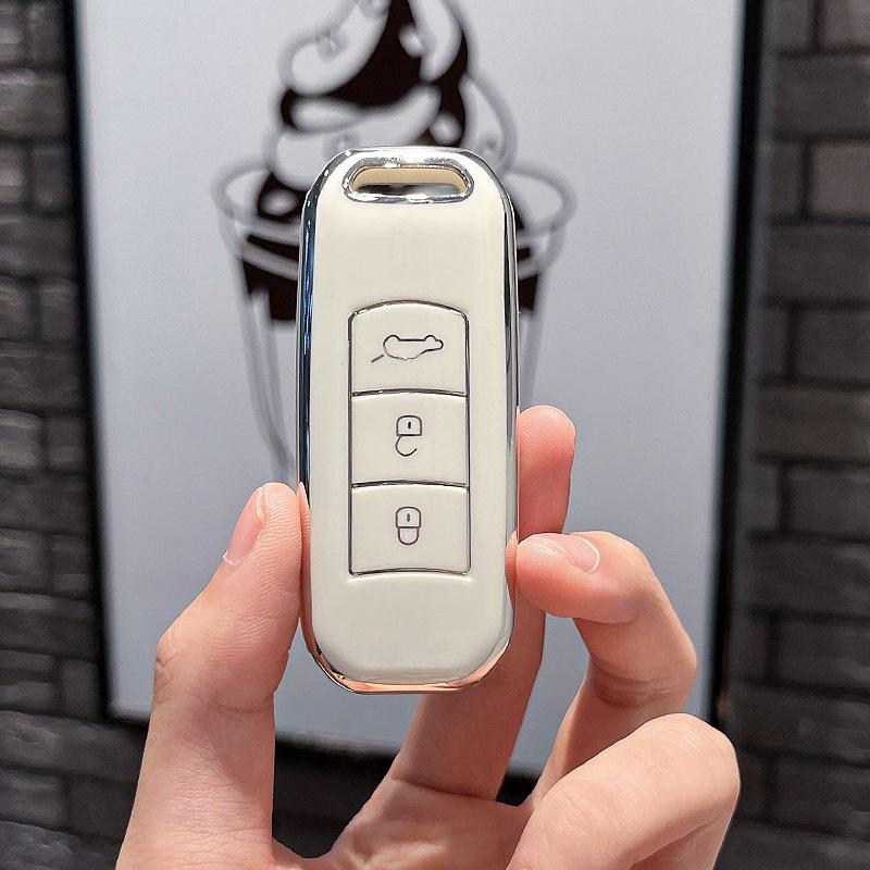 Tpu Car Key Cover For Gac Trumpchi Gs3 Ga3 Ga4 Gs4 Gs5 Ga5 Ga6 Smart Keyless Remote Control Fobs Protector Case Auto Accessories