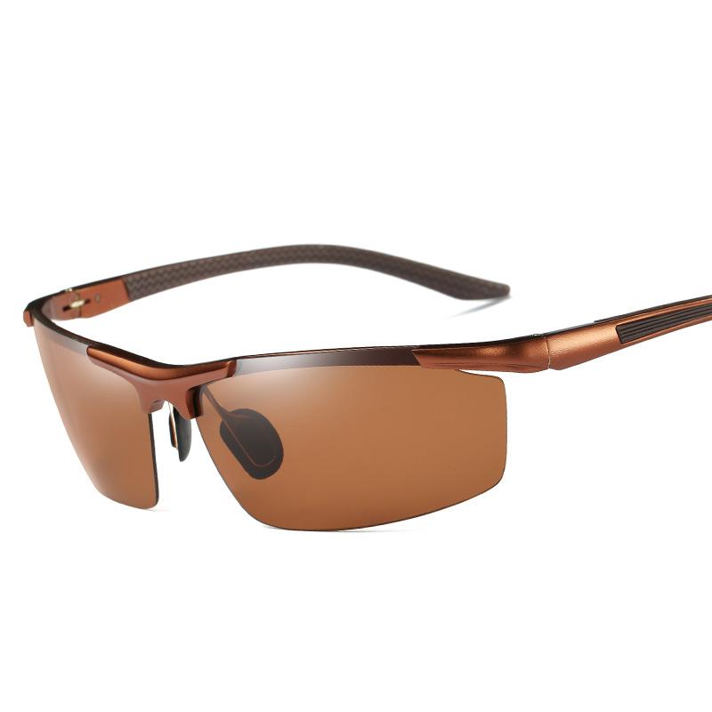 aoron Polarized Sunglasses Night Vision Aluminum Magnesium Cycling Glasses Glasses