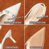 Fashion new beautiful sandals with skirt color thin heels low heels temperament empty shoes women