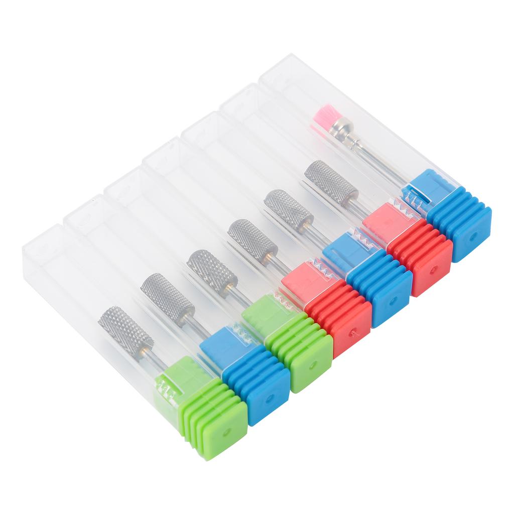 Tungsten Steel Nail Drill Bit Manicure Nail Bits Set for Electric Drill Manicure Machine