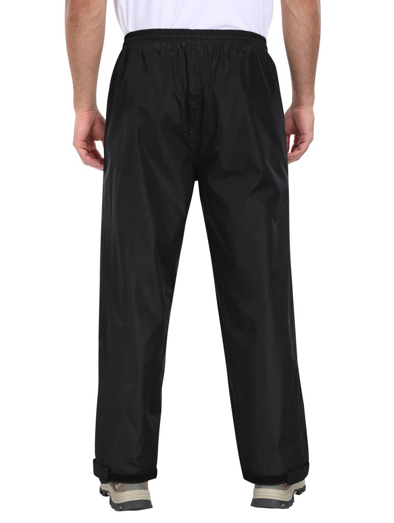 MoFiz Rain Perfect for Outdoor and Commuting Men's Pants, Waterproof, Water-Repellent, Breathable, Windproof, Durable, Activities, Fishing, Cycling,