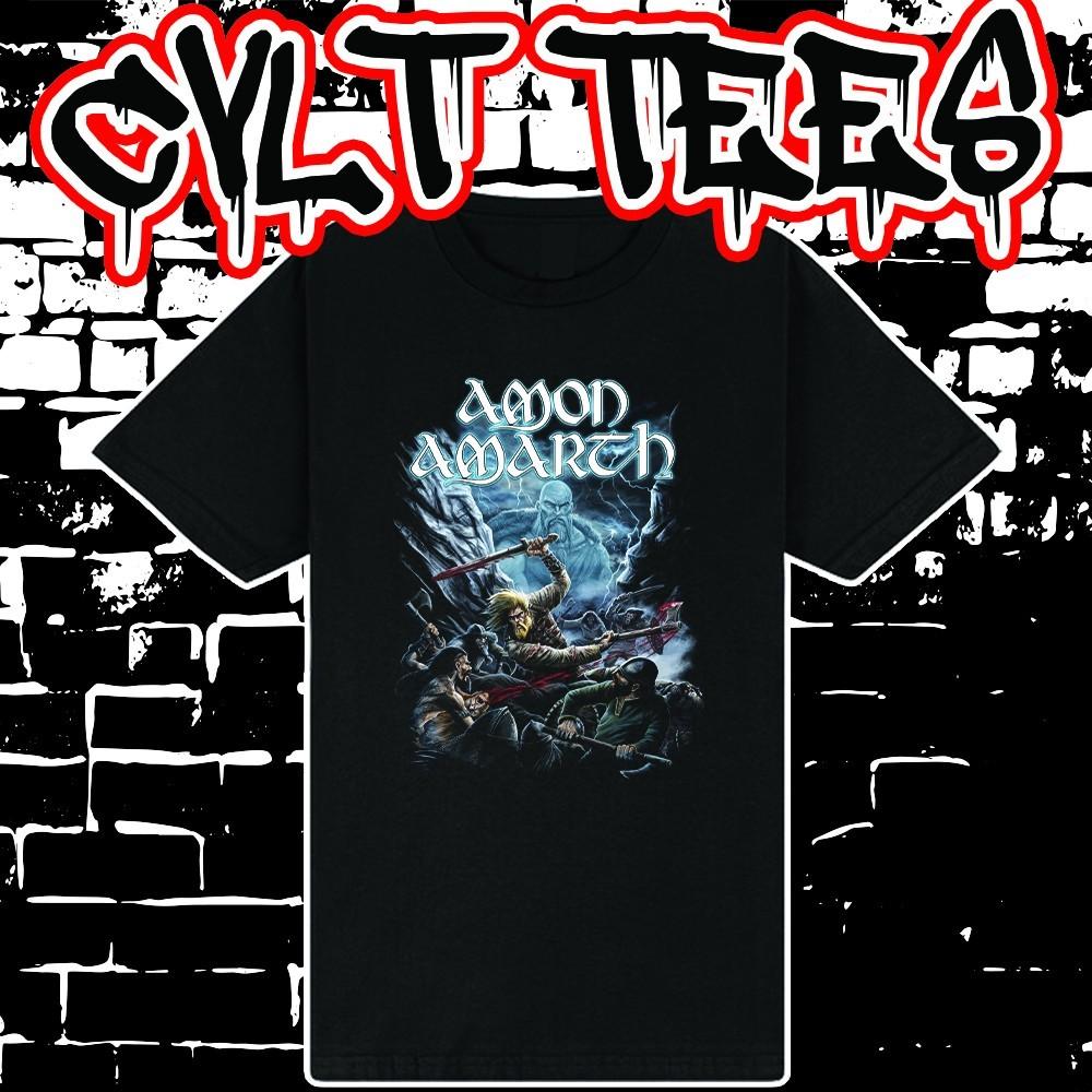 

Amon Amarth style Tee ~ 100% Cotton Unisex T-Shirt XXL