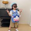 Charming Kids School Backpack Breathable Nylon Material With Fun Animal Designs And Large Capacity