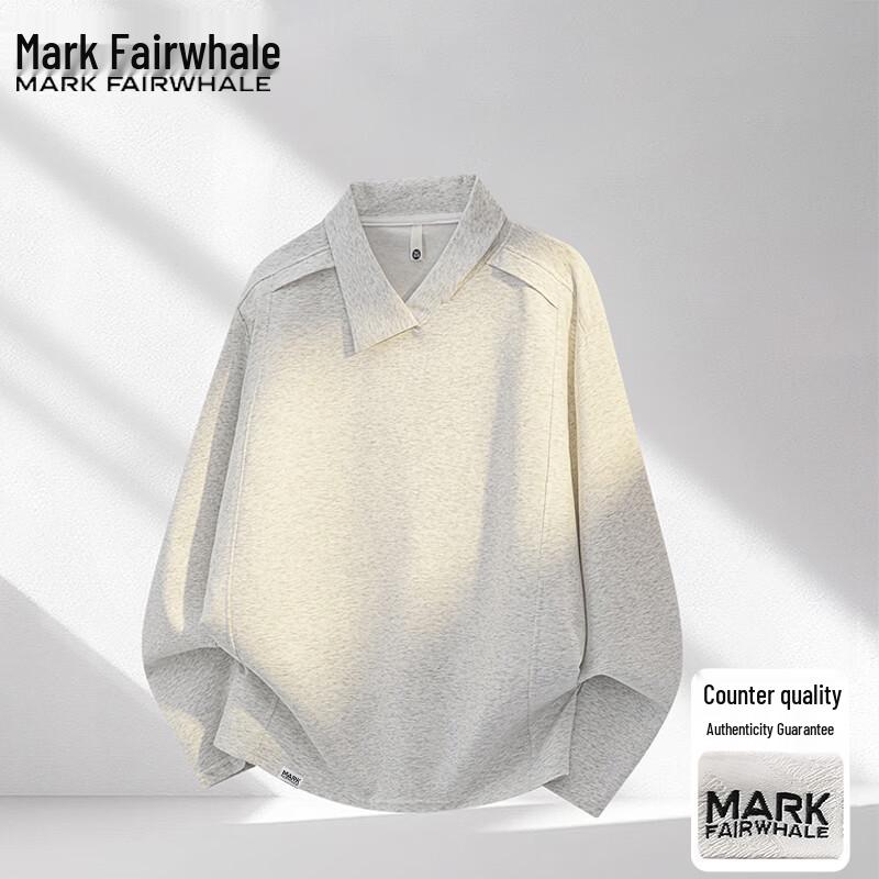 Mark Hua Fei Men's Lapel Sweatshirt
