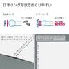 KOKUYO Memo Pad Soft Ring Dotted B Ruled A7 50 Sheets 2 Book Set Blue Me-SV371BT-LBX2SET