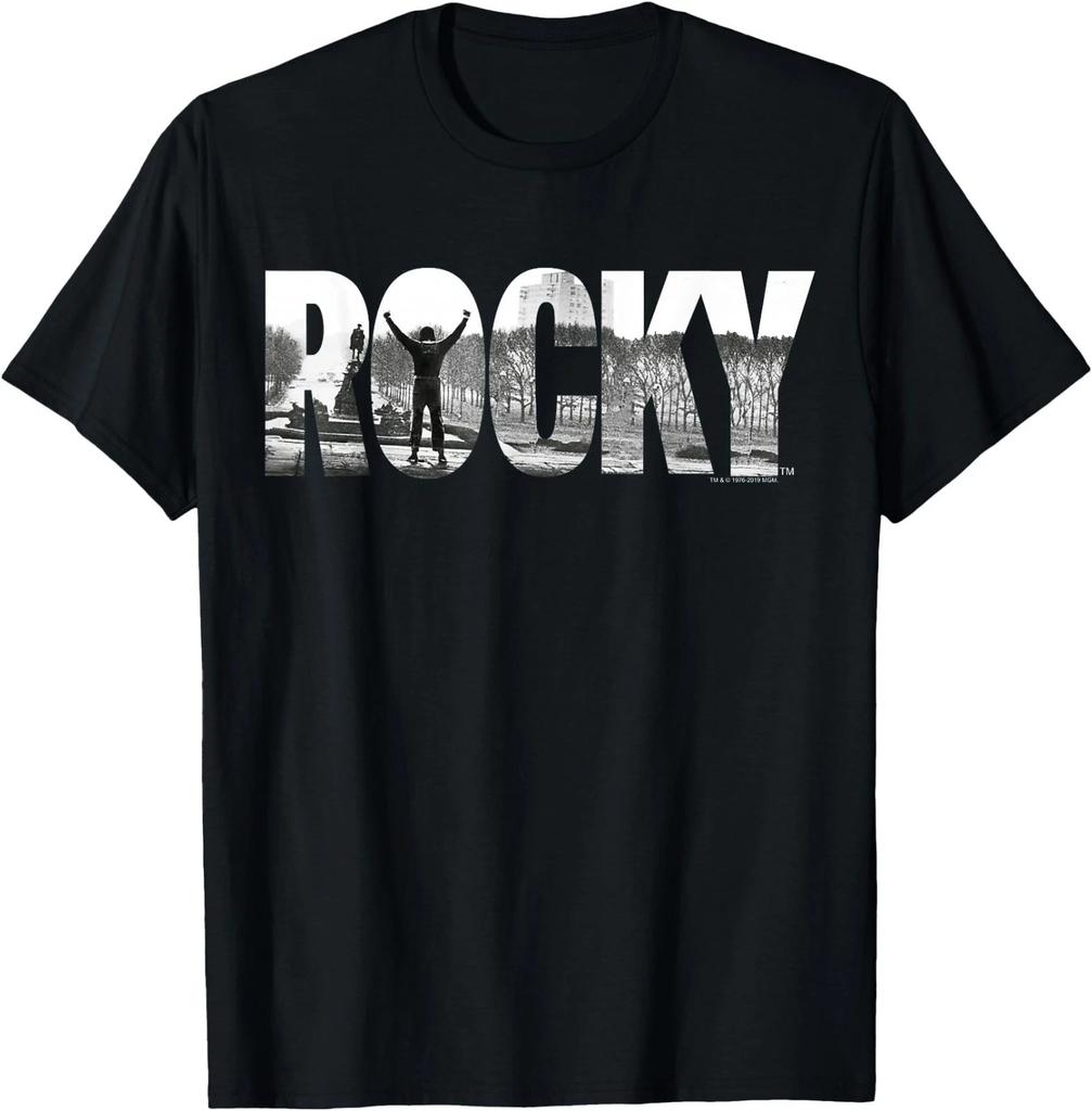 Rocky Black Classic Fit T-Shirt