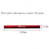 Tent Pole Repair Splint Repair Kit Spare Repair Tube for Diameter 7.5-8.5mm