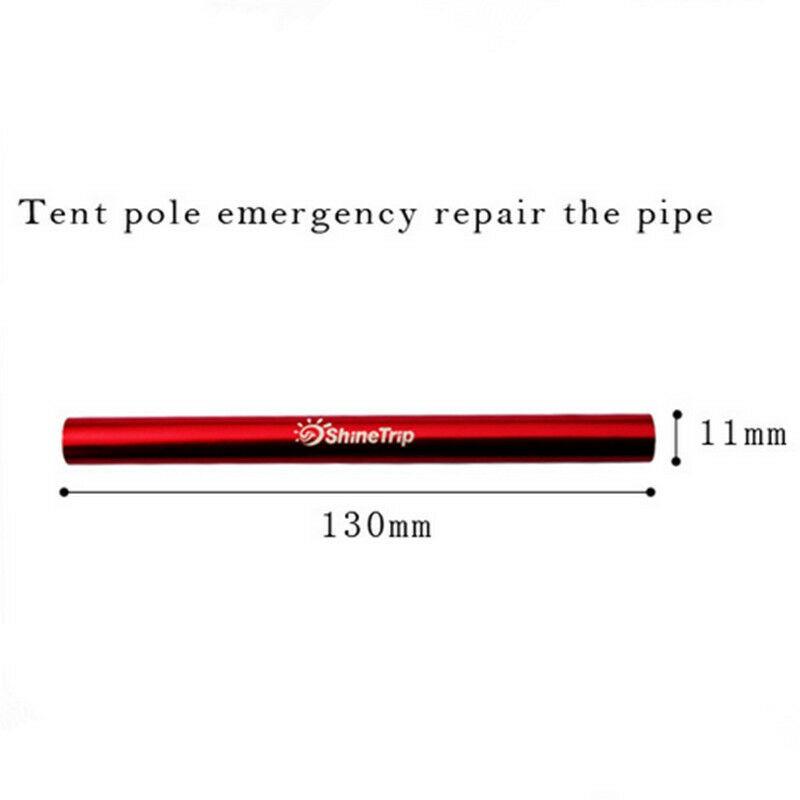 Tent Pole Repair Splint Repair Kit Spare Repair Tube for Diameter 7.5-8.5mm