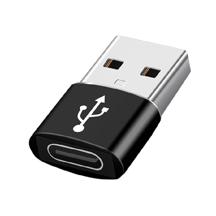 

USB C Male to USB 3.0 Female Adapter, 5Gbps File Transfer OTG Functionality Adapter for Cameras and Gamepads чорний
