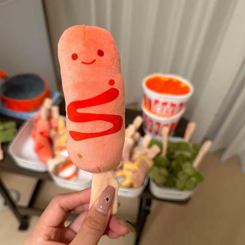 

Кукла для приготовления одена, креативный игровой домик, набор для веселой еды малатанга, плюшевая игрушка, детское просвещение 16~18cm【0.15kg】