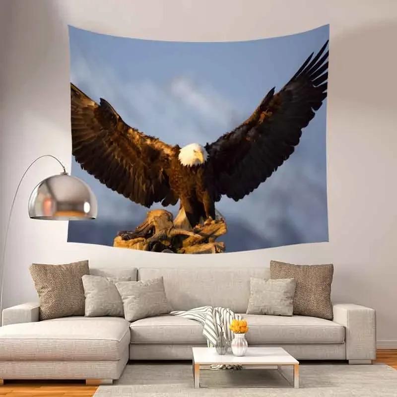 Гобелен «Летящий орел» Украшение для офиса — фото 5