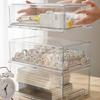 Face Masque Drawer Storage Box Clear PET Large Capacity Multifunctional Stationery Makeup Office Supplies Jewelry Accessories Organizer Container