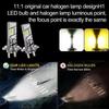H1/H7 Car LED Headlight Bulbs CAN Bus Lights Mini Lamp 6000K 800000LM Super Bright Automobile Lamps Plug And Play Turbo Fan