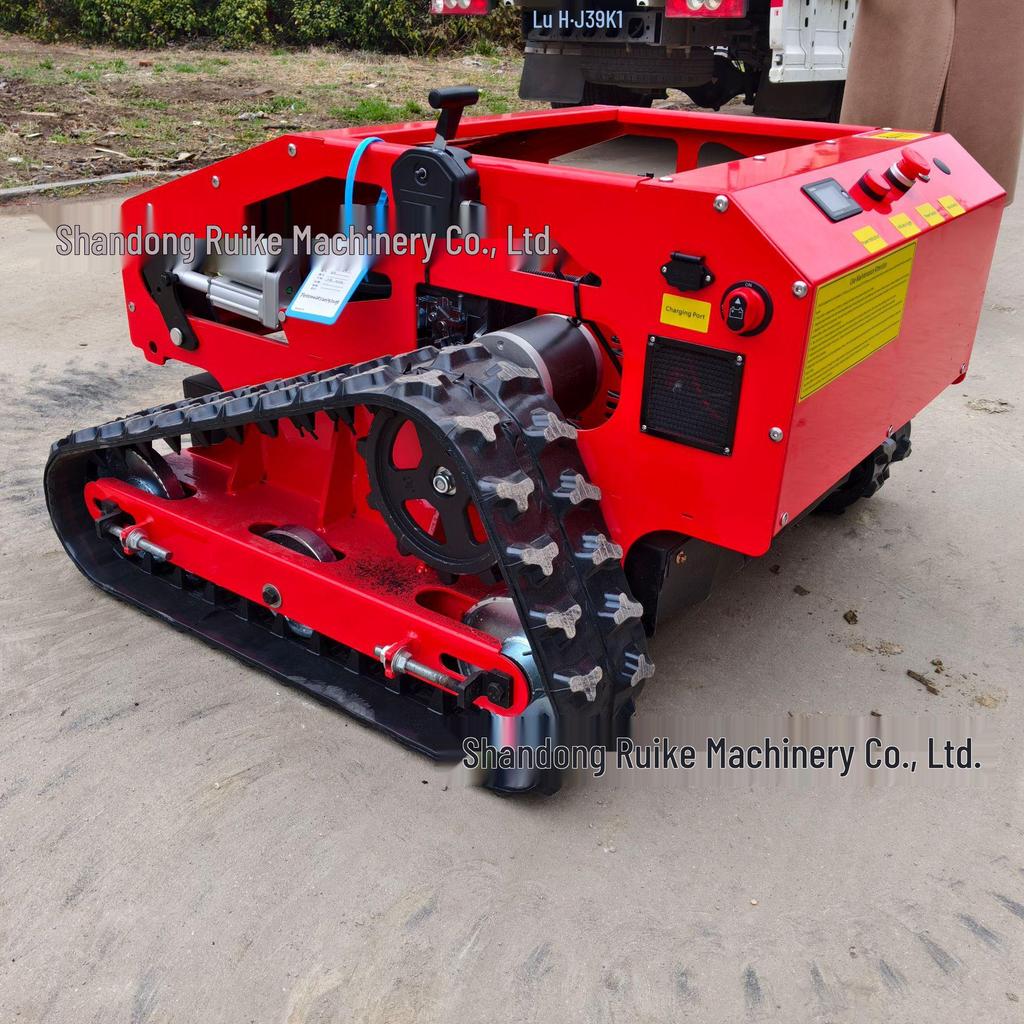 Remote-Controlled Multifunctional Lawn Mower & Grass Chipper for South America