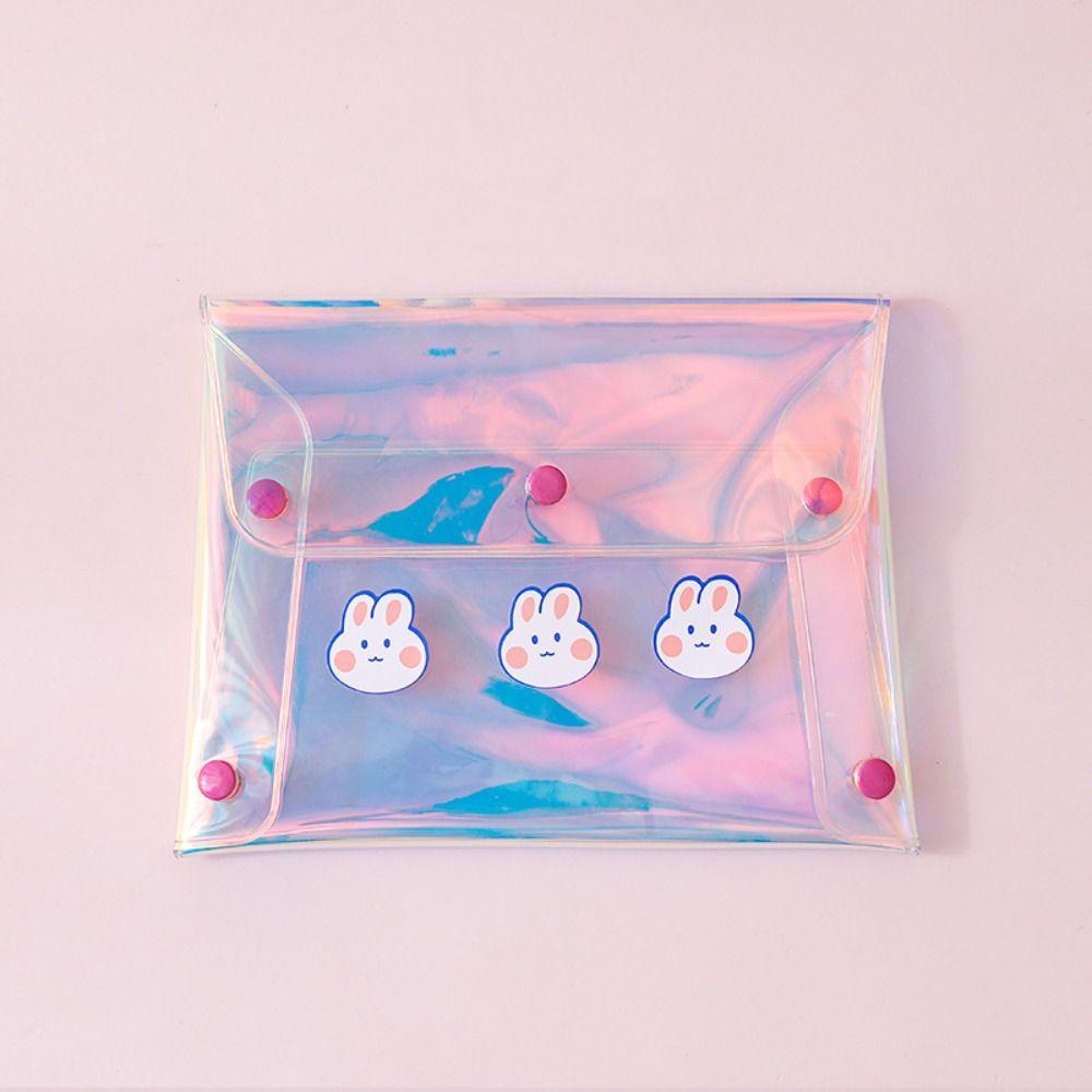 Multifunctional Pocket Wallet Transparent Credit Card Holder Portable Storage Bag  Men&Women