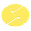 5Pcs Diving Line Marker Cave Dive Marker     Rope Line Marker PVC Round Shape for Underwater