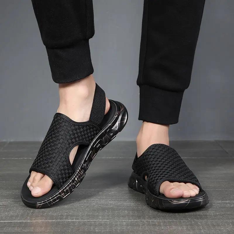 Fashion Ultralight Men's Sandal Beach Outdoor Buy Japanese High Quality Descount Wholesale Daily Use Summer 2025 Big Size Pvc Male Shoe