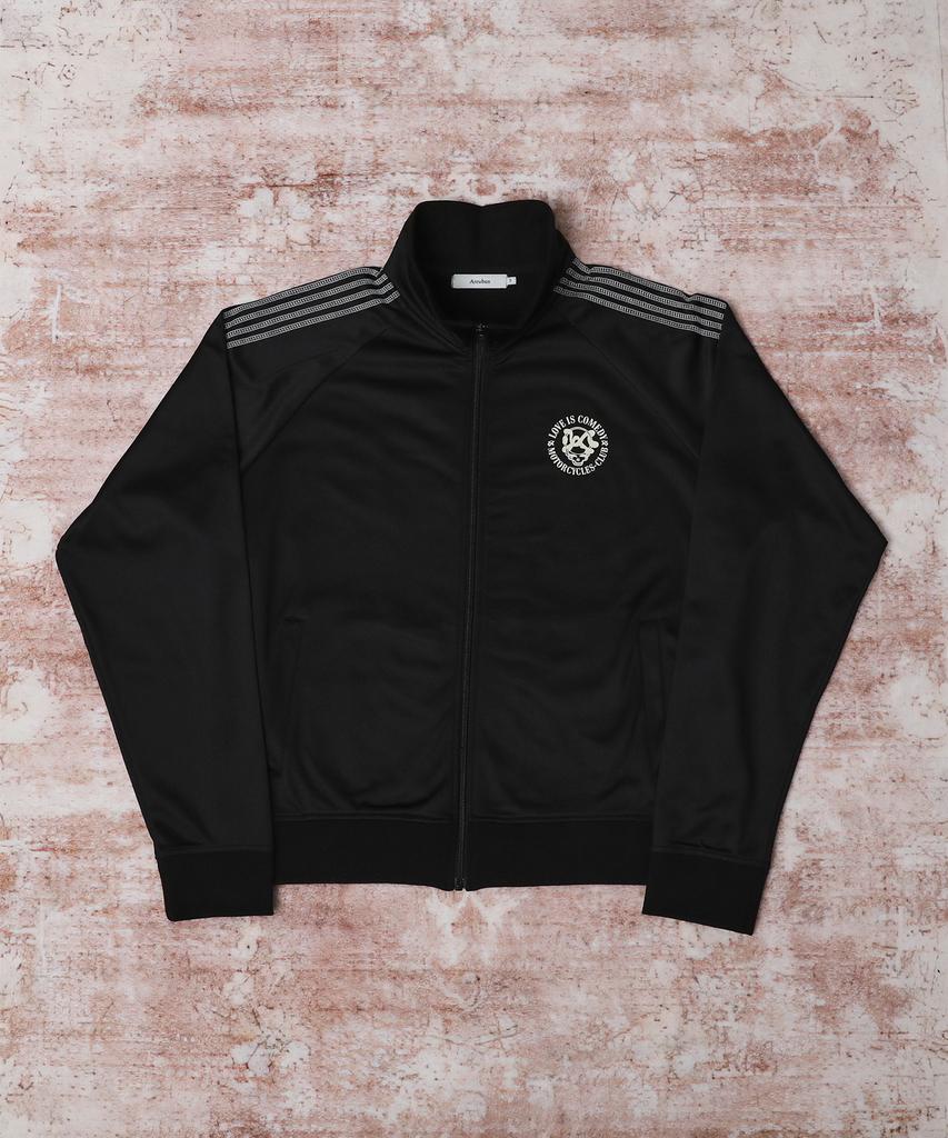Areuban Skull Signature Track Jersey_Urban Black