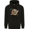 Space Halloween Pumpkin Astronaut Planet hoodie-Casual Pullover Sweatshirt