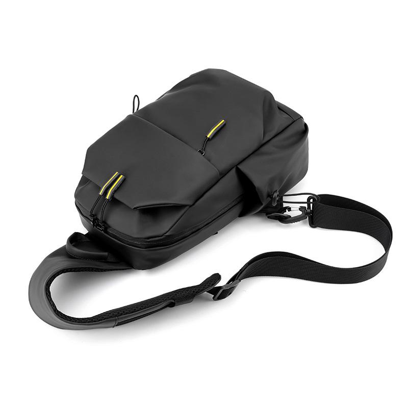 2024 Men's Large-Capacity Fashion Waist Bag - Oxford Cloth Running Chest Bag