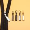 5Pcs Tool-Free Detachable Stylish Zipper Pull Metal Zipper Repair Replacement Slider DIY for Coat Jacket Backpack Handbags