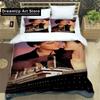 3D Print Titanic Leonardo DiCaprio  Bedding Set Boys Girls Twin Queen Full Size Duvet Cover Pillowcase Bed Adult Fashion