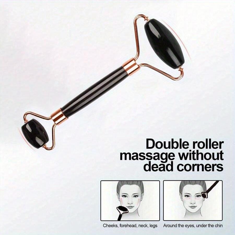 3in 1 Ice Face Roller Facial Care Ice Roller Set, Facial Roller Gua Sha Facial Tool Set Reusable and Leakproof