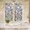 Rainbow Window Privacy Film, Decorative Static Cling Stickers, Heat Control & UV Blocking Glass Cling, Waterproof 100x45cm Static Glass Sticker for