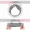 Elastic Makeup Headbands With Cat Ears, 3 Pieces