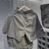 Men's Youth Trendy Five-Point Sleeve Shirt - Spring Literary Style