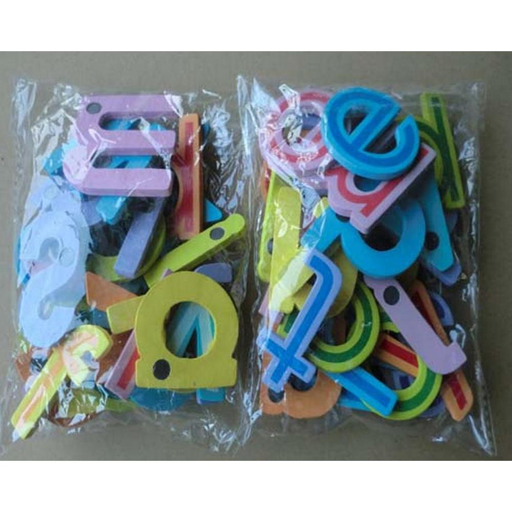 Wooden Carton Figure Shape Fridge Magnets Toy Teaching Aids for Infant
