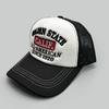 Hip Hop Mesh Letter Embroidered Baseball Cap Men'S And Women'S Shade Contrast Color Street Fruit Truck Hat