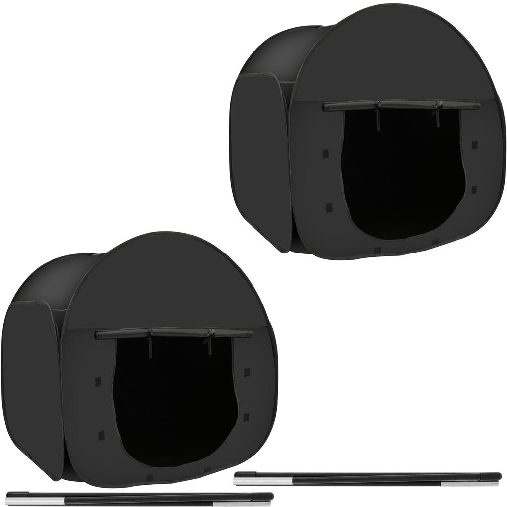 1/2PCS Sensory Tent Kids Foldable Pop Up Tent for Autistic Children Indoor Blackout Tent Storage Bag Hold 1 to 2 People Windows