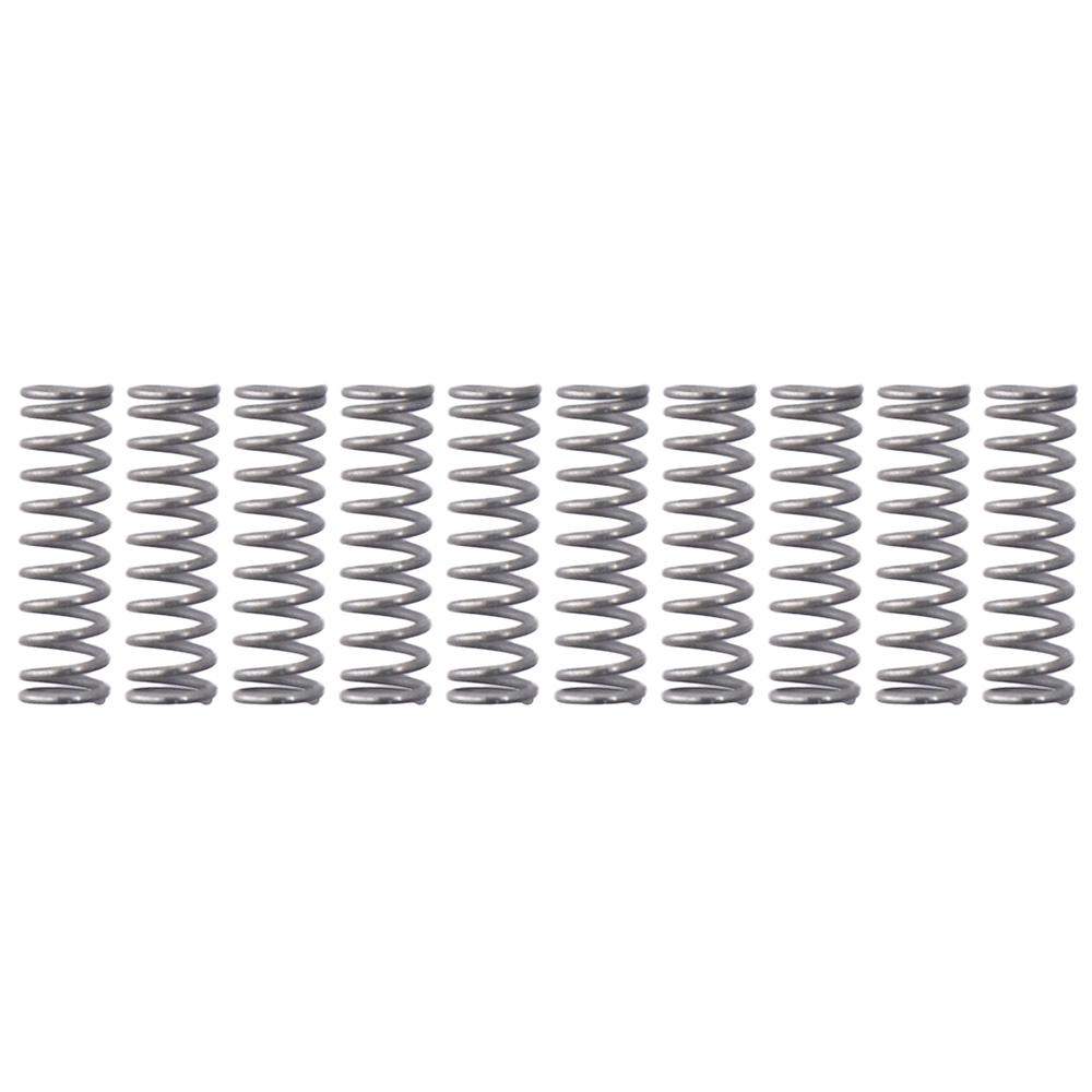 10Pcs 0.8x6x20mm Spring Steel Coil Spring Steel Extended Compressed Springs Compression Spring Shop and Home Repairs