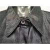 Women's Denim Maxi Dress Tencel Linen Cotton Blend Polo Collar Button Down Long Sleeve Casual Dress With Pockets