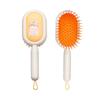 Cute Cartoon Style Air Cushion Hair Comb for Girls, Portable Massage & Anti-Hair Loss Comb