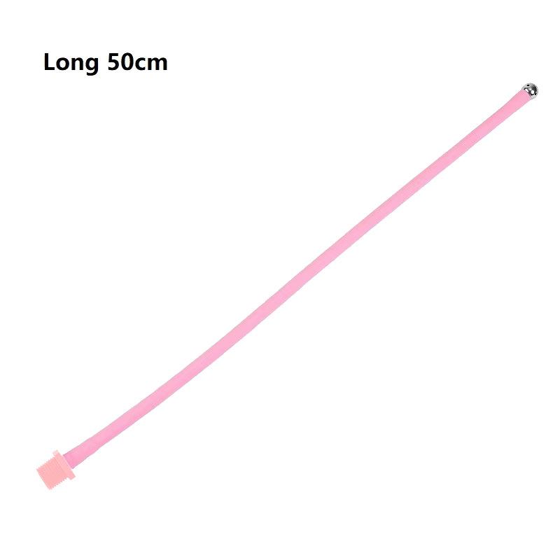 Silicone Pink Metal Back Court Anal Yin Washing Cleaning Sausage Filler Women Washing Device Unisex Adult Sex Product