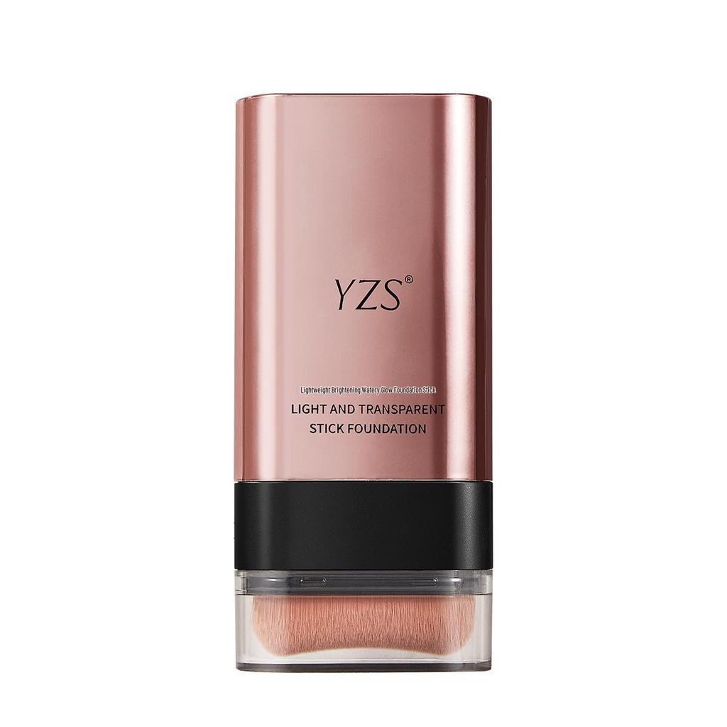 Brightening Waterproof Foundation Stick: Lightweight, Long-lasting, Non-transfer, Moisturizing & No Caking Concealer.