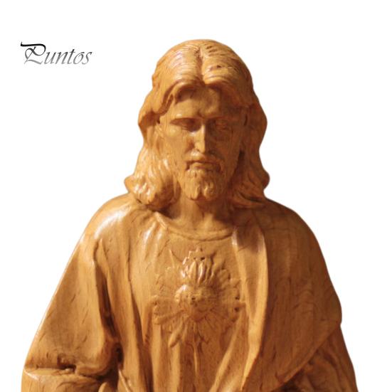 Resin Jesus Ornament Christ Statue Christmas Tabletop Decoration Holy Figurine Sit in Jesus-inspired Holiday Decor Meditation for Tables Mantel