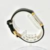 SEIKO Exceline Rectangular Watch 590885 with New Strap [New Battery] Ladies' 1220-5090