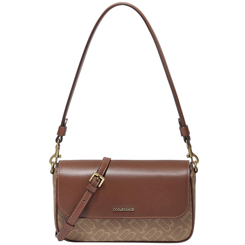 Сумка-багет Belle X7413DX5 с монограммой Seagull, через плечо One Size